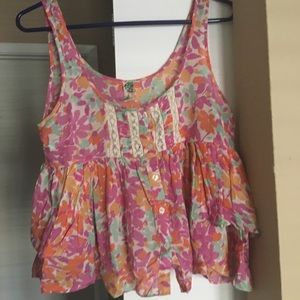 Free People - Floral top